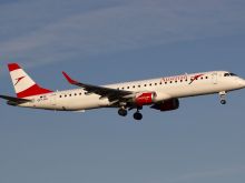 Austrian Airlines Embraer 195 ©CC/Bene Riobó